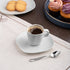 Ariane Earth Linen Dots Porcelain Cup ( Case of 12 )