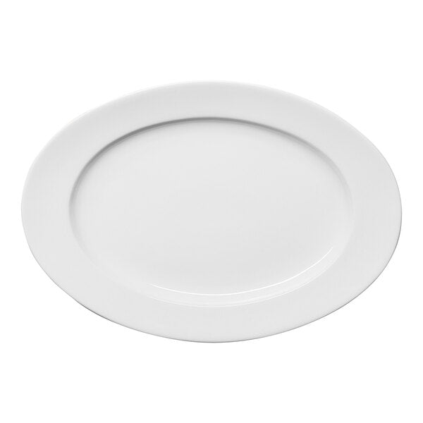 Ariane Prime Oval Wide Rim Porcelain Platter ( Case Of 6 )