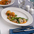 Ariane Prime Oval Wide Rim Porcelain Platter ( Case Of 6 )