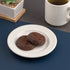 Ariane Eclipse Round Embossed Wide Rim Flat Porcelain Plate ( Case Of 12 )