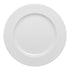 Ariane Eclipse Round Embossed Wide Rim Flat Porcelain Plate ( Case Of 6)