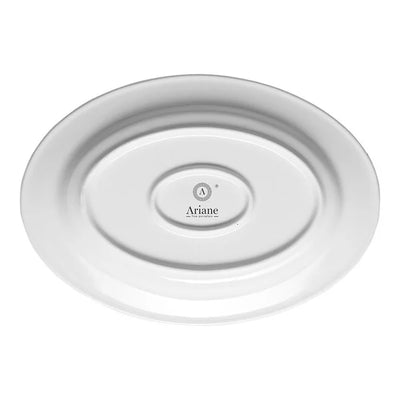 Ariane Eclipse Oval Embossed Wide Rim Platter ( Case Of 12 )