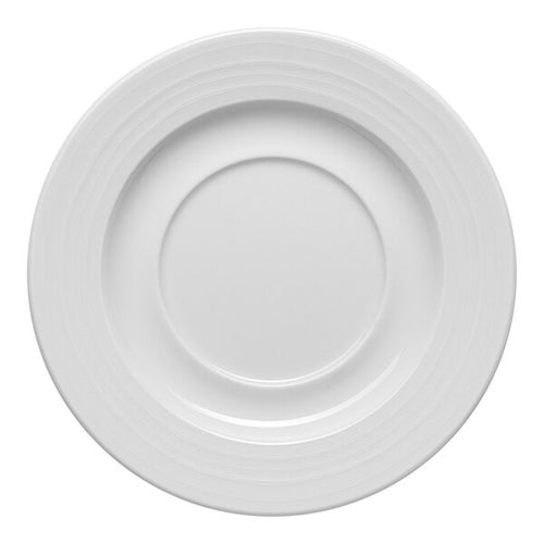 Ariane Eclipse 6 2/3" Round Embossed Wide Rim Soup Bowl Saucer ( Case Of 12 )
