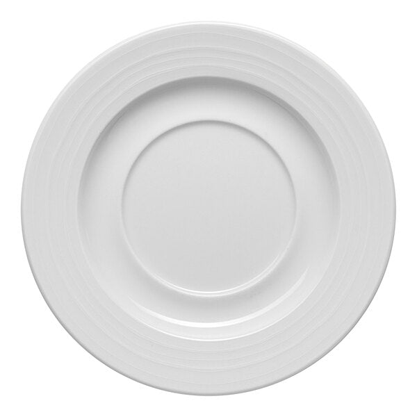 Ariane Eclipse 6 2/3" Round Embossed Wide Rim Soup Bowl Saucer ( Case Of 12 )