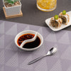 Ariane Prime 4" Round Divided 2-Compartment Porcelain Sauce Dish ( Case Of 12 )