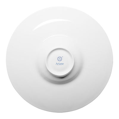 Ariane Prime Round Wide Rim Deep Porcelain Gourmet Plate ( Case Of 6 )