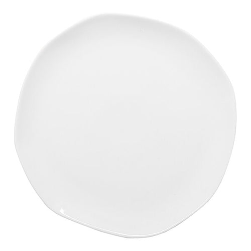 Ariane Round Deep Porcelain Plate Earth Ivory ( Case of 6 )