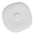Ariane Organic Round Porcelain Saucer Earth Ivory ( Case of 12 )