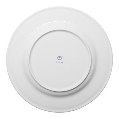 Ariane Prime Round Wide Rim Flat Porcelain Plate ( Case Of 12 )