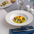 Ariane Prime Round Wide Rim Deep Porcelain Plate ( Case Of 6 )