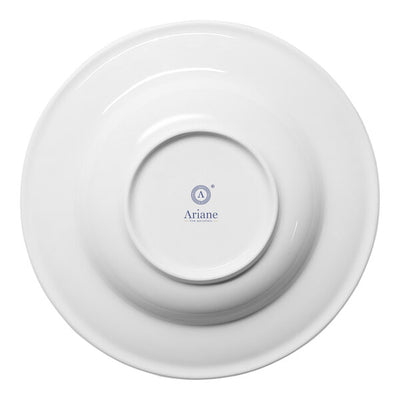 Ariane Prime 9" Round Wide Rim Deep Porcelain Plate ( Case Of 12 )