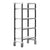 Cambro Camshelving Elements Heavy Duty 4-Shelf Solid Mobile Shelving Unit – Speckled Gray