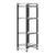 Cambro Camshelving Elements 4-Shelf Vented Starter Shelving Unit – Speckled Gray