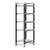 Cambro Camshelving Elements 5-Shelf Vented Starter Shelving Unit – Speckled Gray