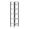 Cambro Camshelving Elements 5-Shelf Solid Starter Shelving Unit – Speckled Gray