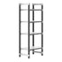 Cambro Camshelving Elements 4-Shelf Solid Starter Shelving Unit – Speckled Gray