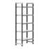 Cambro Camshelving Elements 5-Shelf Solid Starter Shelving Unit – Speckled Gray