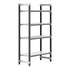 Cambro Camshelving Elements 4-Shelf Vented & Solid Starter Shelving Unit – Speckled Gray