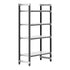 Cambro Camshelving Elements 4-Shelf Solid Starter Shelving Unit – Speckled Gray