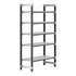 Cambro Camshelving Elements 5-Shelf Vented Starter Shelving Unit – Speckled Gray