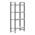 Cambro Camshelving Elements 4-Shelf Vented & Solid Starter Shelving Unit – Speckled Gray