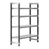 Cambro Camshelving Elements 4-Shelf Vented Starter Shelving Unit – Speckled Gray