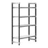 Cambro Camshelving Elements 4-Shelf Vented & Solid Starter Shelving Unit – Speckled Gray