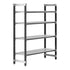 Cambro Camshelving Elements 4-Shelf Vented Starter Shelving Unit – Speckled Gray