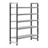 Cambro Camshelving Elements 5-Shelf Vented Starter Shelving Unit – Speckled Gray