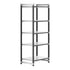 Cambro Camshelving Elements 5-Shelf Solid Starter Shelving Unit – Speckled Gray