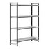 Cambro Camshelving Elements 4-Shelf Vented Starter Shelving Unit – Speckled Gray