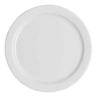 Ariane Prime Round Medium Rim Flat Porcelain Banquet Plate ( Case Of 12 )