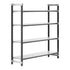 Cambro Camshelving Elements 4-Shelf Solid Starter Shelving Unit – Speckled Gray