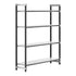 Cambro Camshelving Elements 4-Shelf Solid Starter Shelving Unit – Speckled Gray