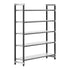 Cambro Camshelving Elements 5-Shelf Solid Starter Shelving Unit – Speckled Gray