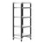 Cambro Camshelving Elements 4-Shelf Solid Starter Shelving Unit – Speckled Gray