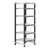Cambro Camshelving Elements 5-Shelf Vented Starter Shelving Unit – Speckled Gray