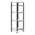 Cambro Camshelving Elements 4-Shelf Solid Starter Shelving Unit – Speckled Gray