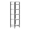 Cambro Camshelving Elements 5-Shelf Solid Starter Shelving Unit – Speckled Gray