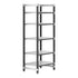 Cambro Camshelving Elements 5-Shelf Vented Starter Shelving Unit – Speckled Gray
