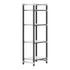 Cambro Camshelving Elements 4-Shelf Solid Starter Shelving Unit – Speckled Gray