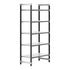 Cambro Camshelving Elements 5-Shelf Solid Starter Shelving Unit – Speckled Gray
