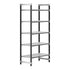 Cambro Camshelving Elements 5-Shelf Vented Starter Shelving Unit – Speckled Gray