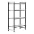 Cambro Camshelving Elements 4-Shelf Vented Starter Shelving Unit – Speckled Gray