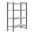 Cambro Camshelving Elements 4-Shelf Vented Starter Shelving Unit – Speckled Gray