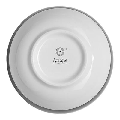 Ariane Twister Mokka and White Two-Tone Round Porcelain Bowl ( Case Of 12 )