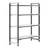 Cambro Camshelving Elements 4-Shelf Solid Starter Shelving Unit – Speckled Gray