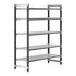 Cambro Camshelving Elements 5-Shelf Vented Starter Shelving Unit – Speckled Gray