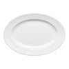 Ariane Orba Oval Embossed Wide Rim Porcelain Platter ( Case Of 12 )