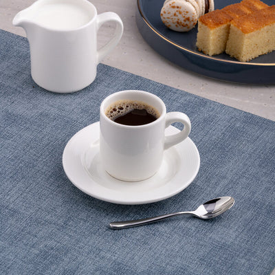 Ariane Orba Round Stackable Embossed Porcelain Cup ( Case Of 12 )